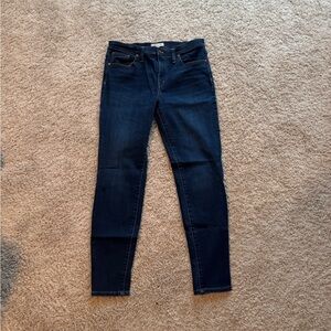 Madewell Women's Dark Indigo Skinny Jeans